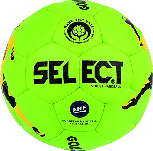 Select Goalcha Street Handball, 42 cm, grün schwarz gelb, 1690942444 von Select