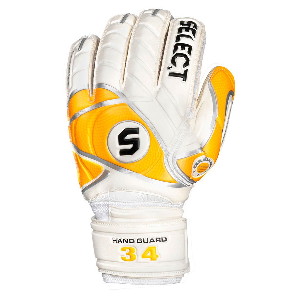Select Hand Guard 34 Allround Goalkeeper Gloves Gelb 8 1/2 von Select