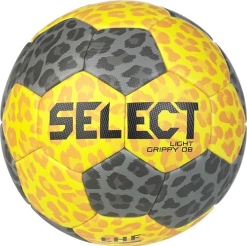 Select - Handball Light Grippy DB V24 Yellow-Grey Größe 1 von Select