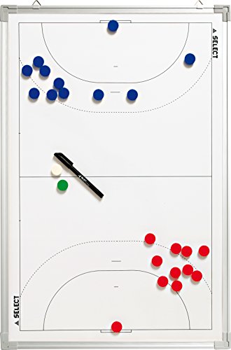 Select Taktiktafel Handball, 45 x 30 cm, 7295100000, Weiß von Select