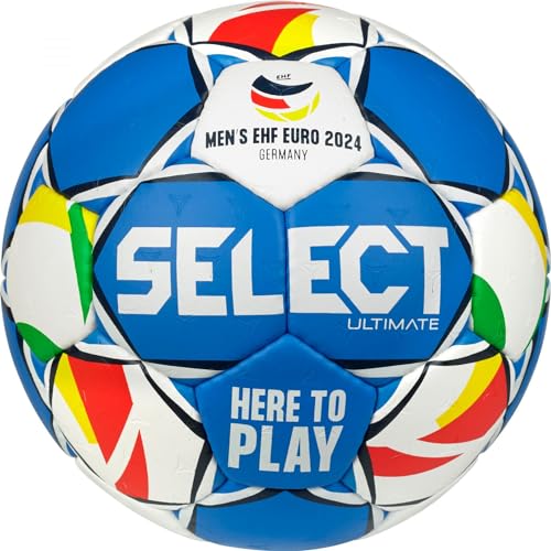 Select Ultimate EHF Euro Men V24 Handball 200028, Unisex handballs, Blue, 3 EU von Select