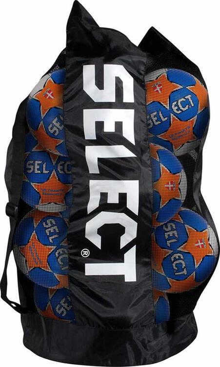 Select Handballsack gro? schwarz 7372000023 Gr. F?r 14-16 Handb?lle von Select