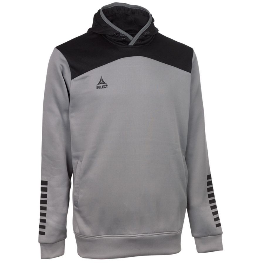 Select Hoodie Oxford V22 - Grau/Schwarz von Select