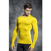 Select Kompressionsshirt langarm gelb 164 von Select