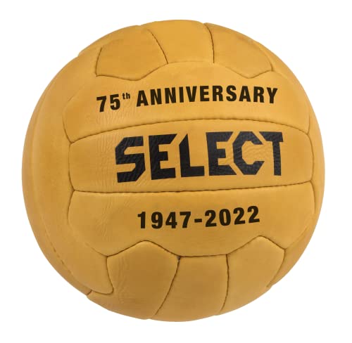 SELECT Leder-Fußball zum 75. Jahrestag, Größe 5 von Select