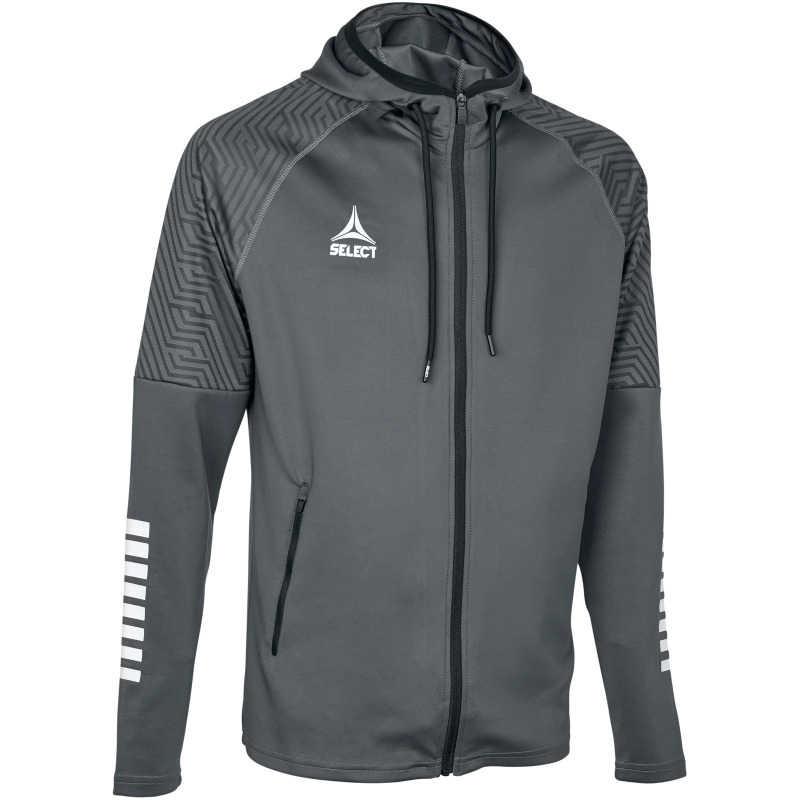 Select Monaco Kapuzenjacke v24 grau weiss XXL von Derbystar