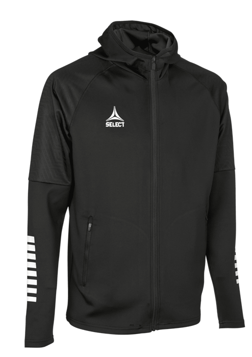Select Monaco Kapuzenjacke Kinder v24 schwarz weiss 6 Jahre von Derbystar