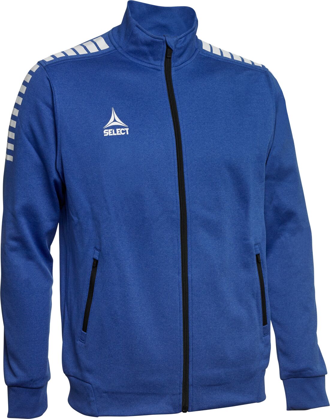 Select Monaco Präsentationsjacke Kinder blau weiss 10/12 von Derbystar