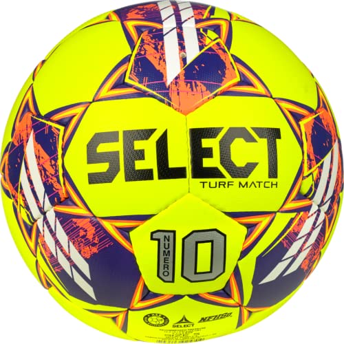 Select Numero 10 Match Turf Fußball, Gelb V23, Größe 4 von Select