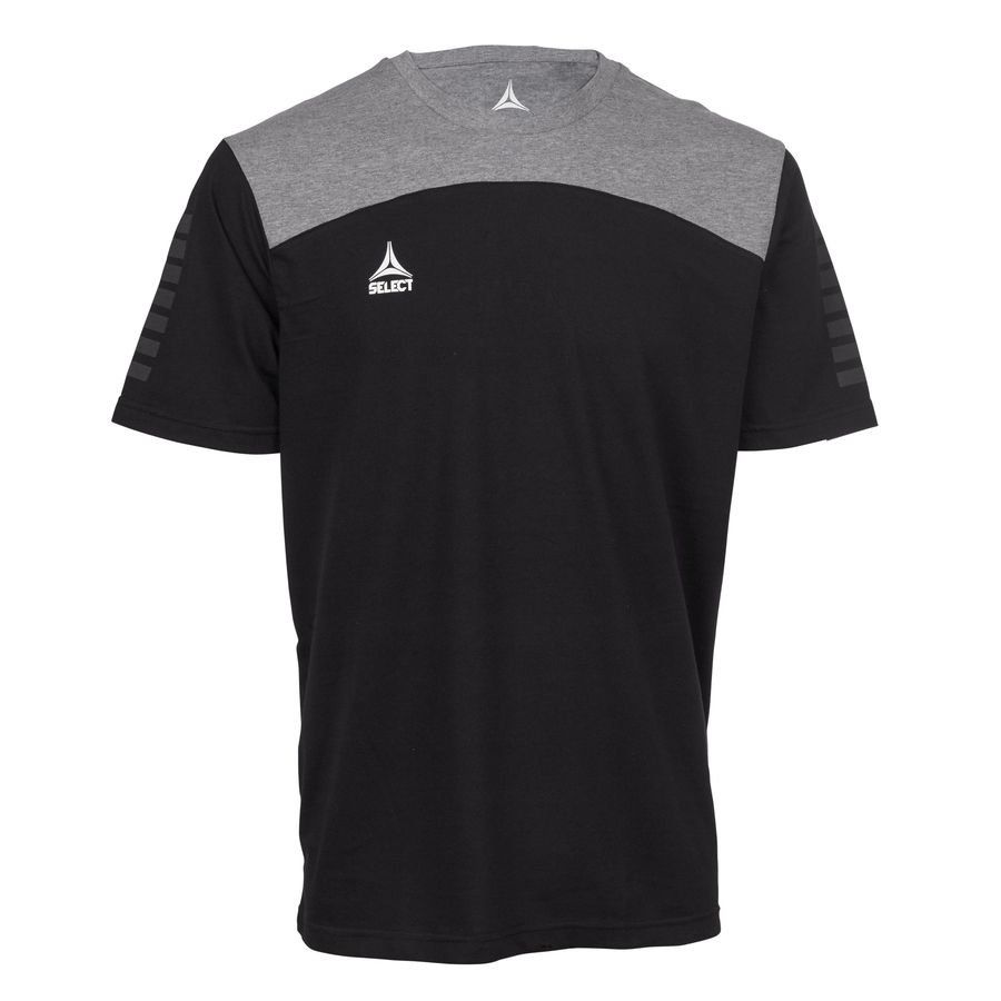 Select T-Shirt Oxford - Schwarz/Grau Kinder von Select