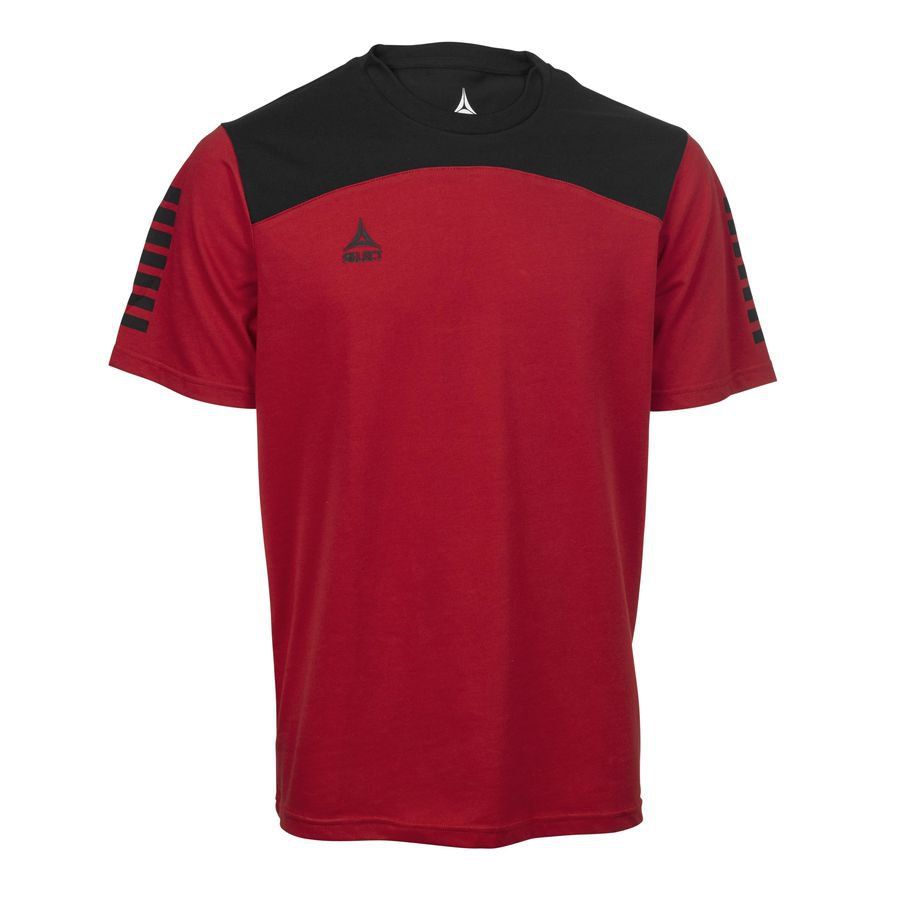 Select T-Shirt Oxford - Rot/Schwarz von Select