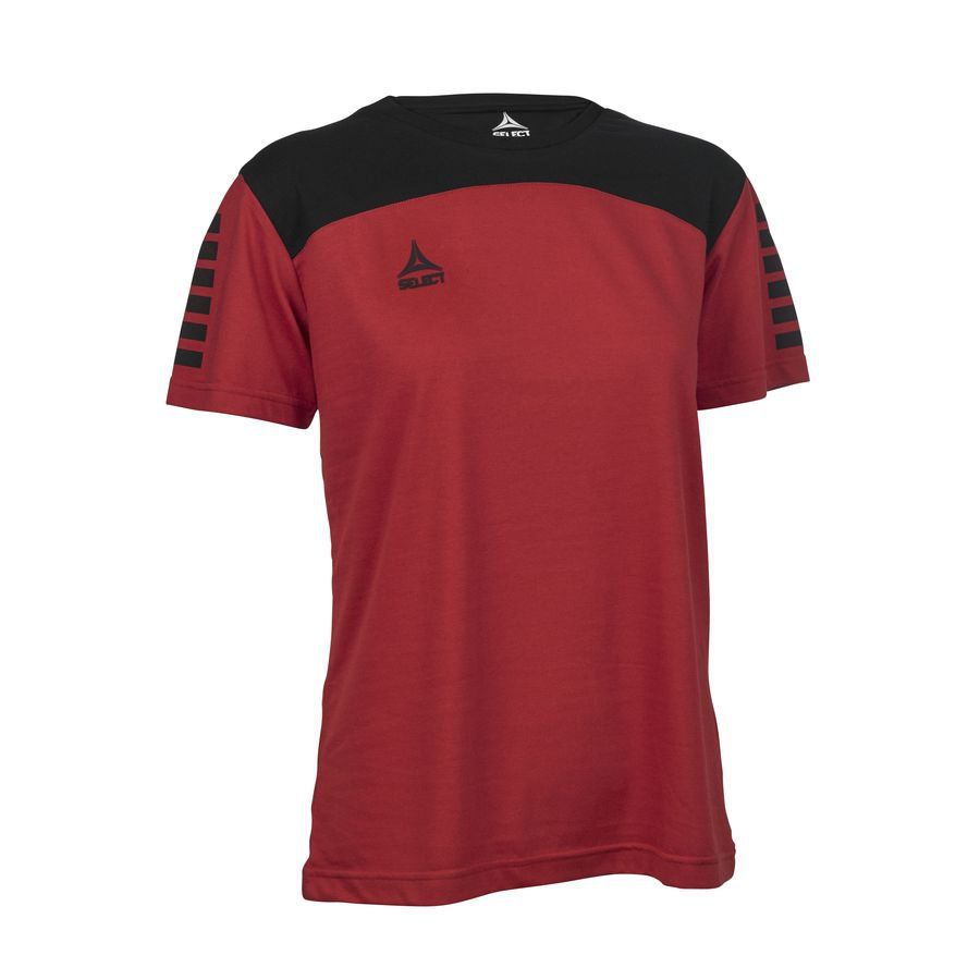 Select T-Shirt Oxford - Rot/Schwarz Damen von Select