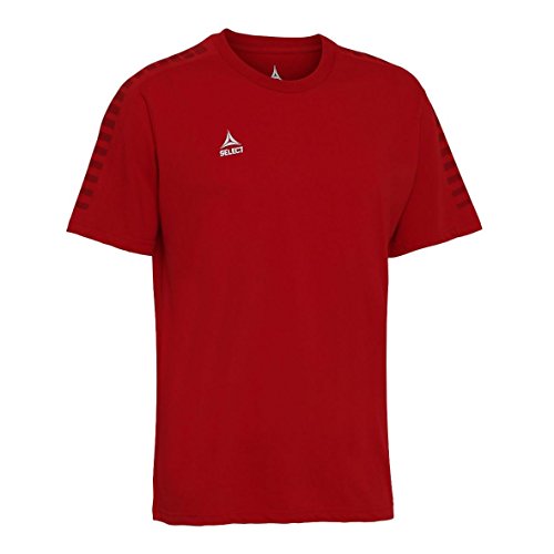 Select Torino Unisex T-Shirt, Rot, M von Select