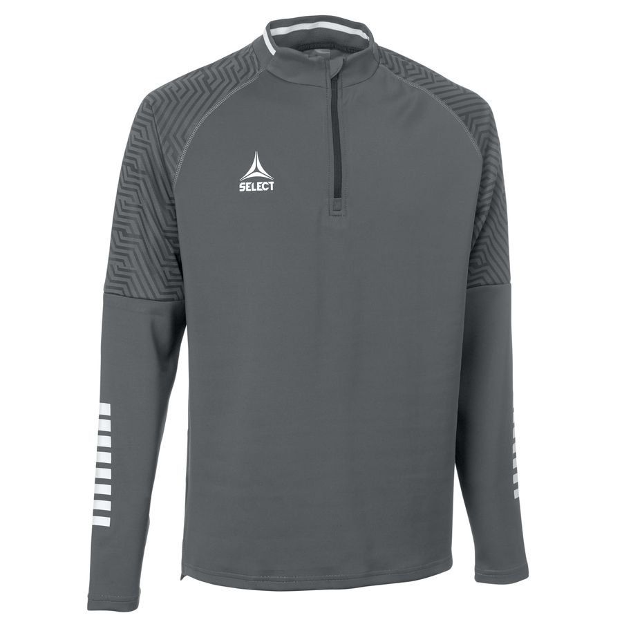 Select Trainingsshirt Monaco v24 Half Zip - Grau/Weiß von Select