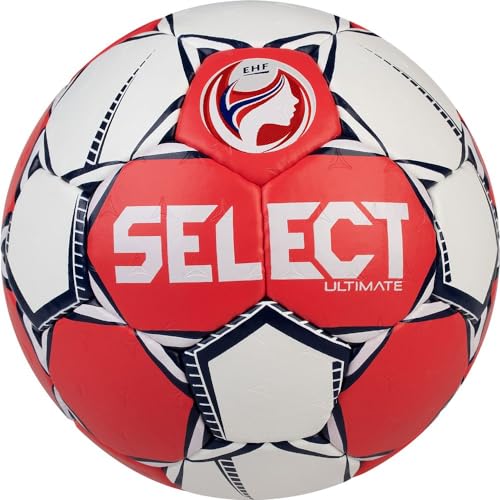 Select Unisex – Erwachsene Ultimate Ec 2020 Handball, Orange/Weiß, 2 von Select