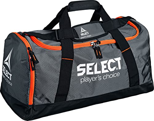 Select Verona Sporttasche, S: 52 x 20,5 x 28 cm, grau schwarz orange, 8170000111 von Select