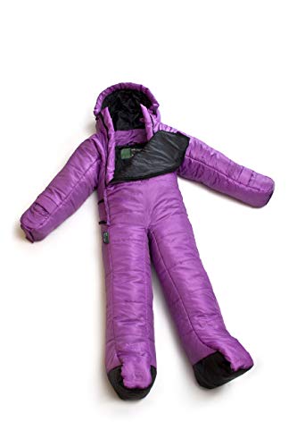 Selk'bag Lite Tragbarer Schlafsack mit Armen und Beinen, Hyazinthe Violett, XL von Selk'bag