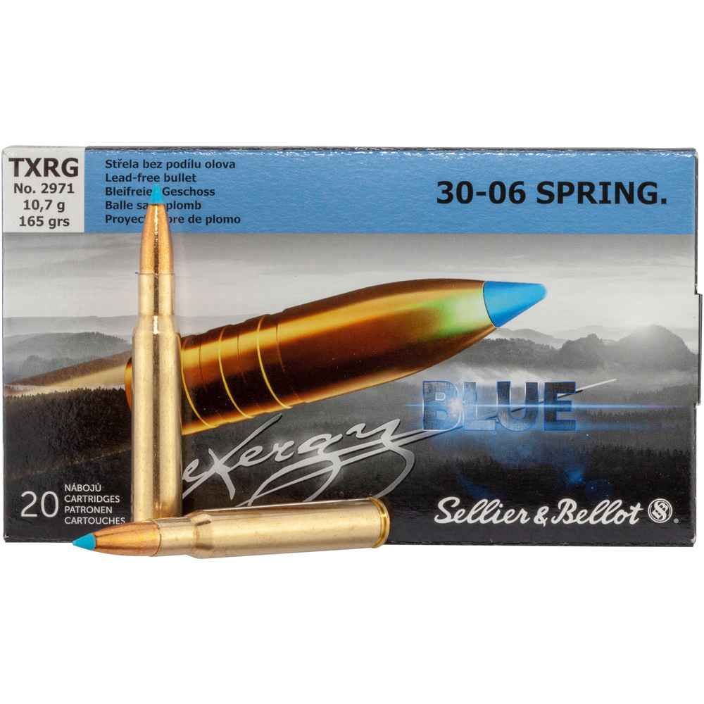 Sellier & Bellot .30-06 Spr. TXRG Blue 165 grs, 20 Schuss von Sellier & Bellot