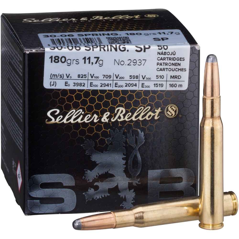 Sellier & Bellot .30-06 Spr. SP 180 grs, 50 Schuss von Sellier & Bellot