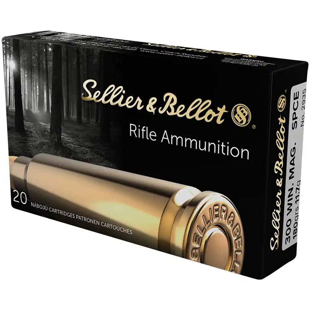 Sellier & Bellot .300 Win Mag. SPCE 180grs. Munition, 20 Schuss von Sellier & Bellot