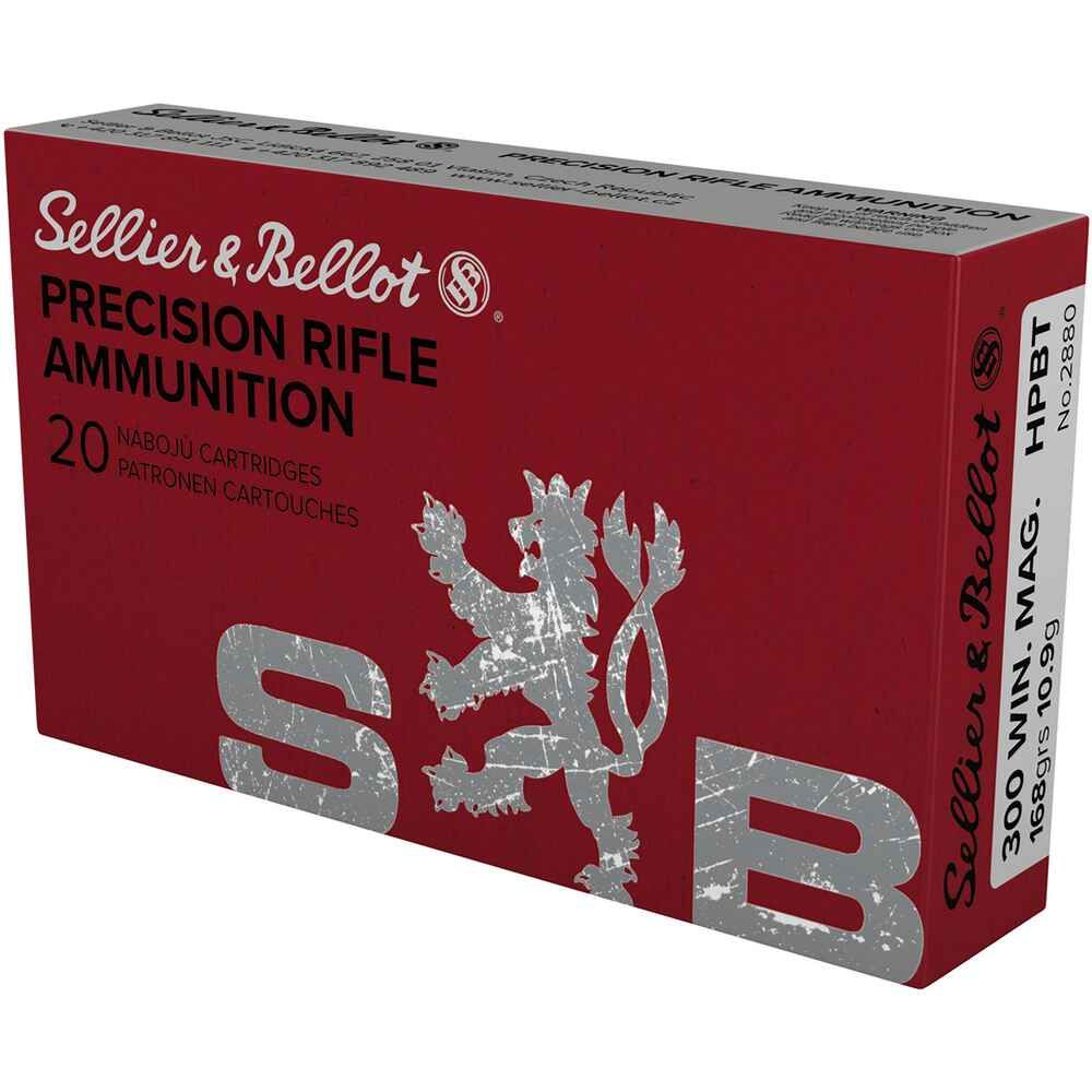 Sellier & Bellot .300 Win. Mag. HPBT 168 grs, 20 Schuss von Sellier & Bellot