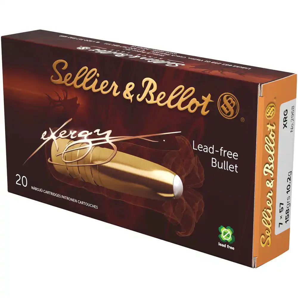 Sellier & Bellot 7x57 eXergy 158grs, 20 Schuss von Sellier & Bellot