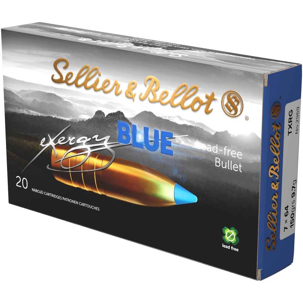 Sellier & Bellot 7x64 TXRG blue 150grs, 20 Schuss von Sellier & Bellot