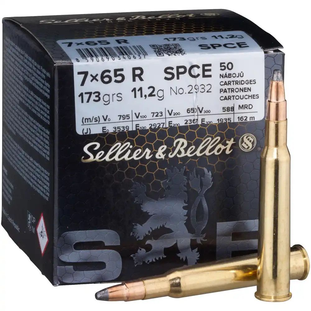 Sellier & Bellot 7x65 R SPCE 173 grs, 50 Schuss von Sellier & Bellot