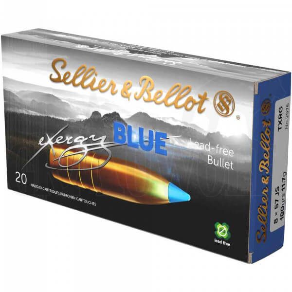 Sellier & Bellot 8x57IS TXRG blue 180grs, 20 Schuss von Sellier & Bellot