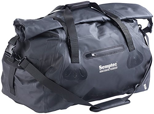 Semptec Urban Survival Technology Sporttasche wasserdicht: wasserdichte XL-Profi-Outdoor- und Reisetasche aus LKW-Plane, 90 Liter (Outdoor Umhängetasche wasserdicht, Transporttaschen LKW Plane) von Semptec Urban Survival Technology