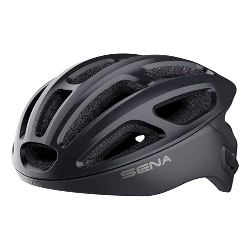 Sena R1 der Smarte Fahrradhelm (Matte Black, S) von Sena