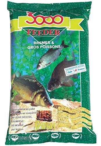 Sensas - 3000 Feeder Bremes Et Gros Poissons 1Kg - 09581 von Sensas