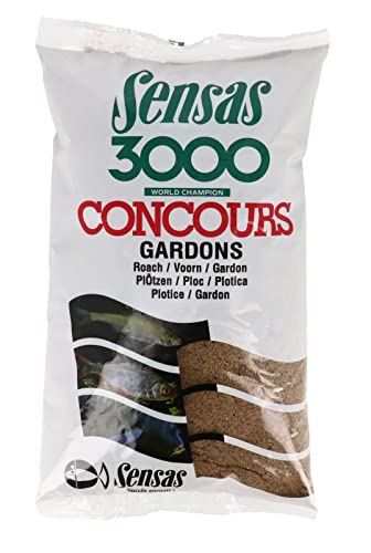 Sensas Amorce 3000 Concours Gardons – 1 kg – Braun – 10911 von Sensas