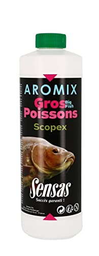 Sensas Attractant Aromix Gros Poissons Scopex - 500ml - 15311 von GUNKI