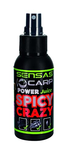 Sensas Attractant Power Juice Spicy Crazy - 75ml - Rouge - 16365 von Sensas