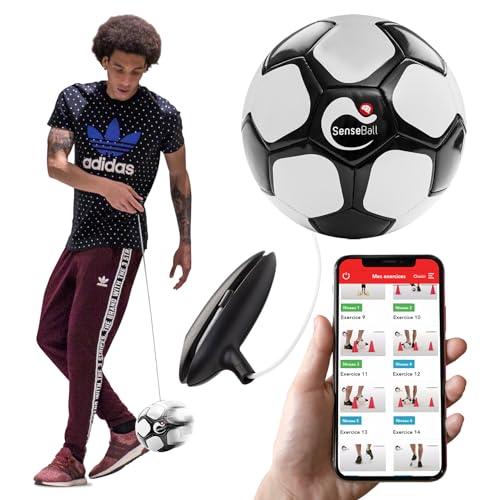SenseBall - Intelligenter Fußball - Fußball & App inklusive - Fußball-Trainingsausrüstung - Verwendet von Profi-Vereinen - Fußballgeschenke für Jungen - Fußballzubehör von SenseBall
