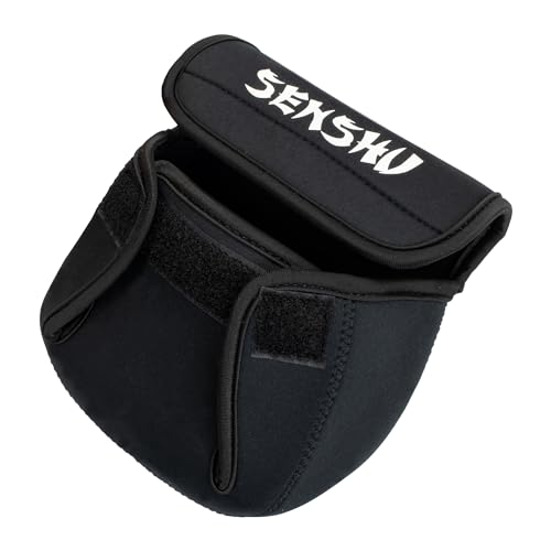 Senshu Protection Neopren Rollentasche - Schützende Transporttasche für Angelrollen (M) von Senshu