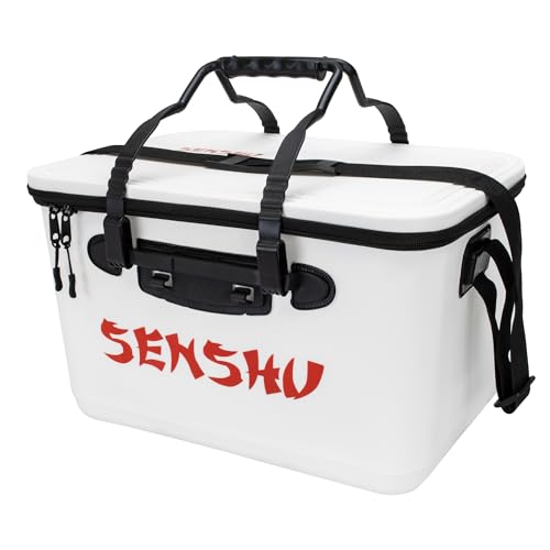 Senshu Soguru Eva Tackle Container Angeltasche Bakkan - Wasserdich - Ideal für Streetfishing - 46x29x28cm von Senshu