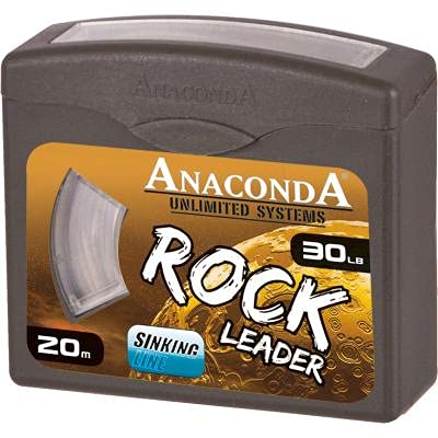 Anaconda Unisex – Erwachsene 10C4039507201906C10 Rock Leader 20m 40lb 2224240 Karpfenvorfach Schnur, Bunt, Normal von Sensitec