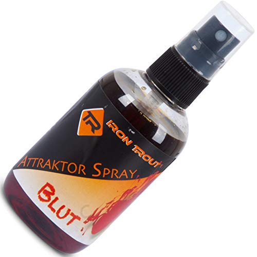 Iron Trout Attraktor Spray 100ml - Lockstoff, Geschmack:Blut von Sensitec