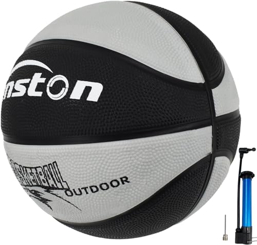 Senston Basketball Größe 5 Anfänger Basketbälle für Indoor und Outdoor, Gray von Senston