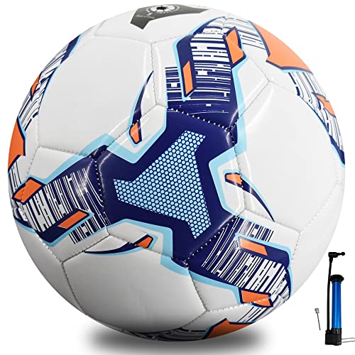 Senston Fußball Training Ball Größe 5 Futsal Football für Junior und Erwachsene, Anfänger von Senston