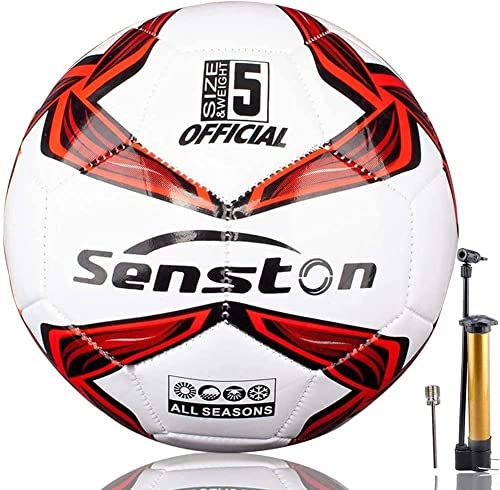Senston Fußball Ball Training Ball Freizeitbälle Wasserdicht Sport Fußbälle, Größe 4 von Senston