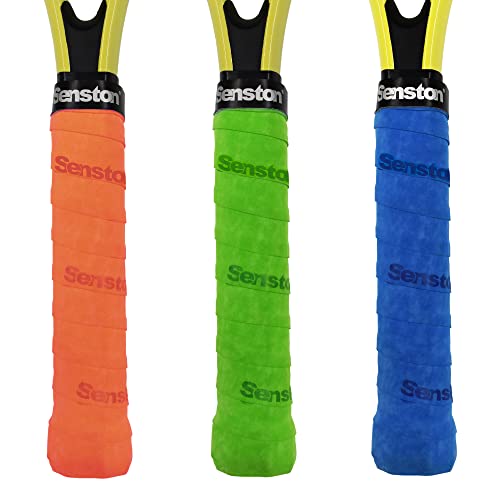 Senston Griffband Anti-Rutsch Griffbänder 3 Stück Overgrip für Badminton, Tennis und Squash von Senston