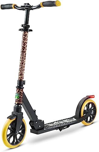 SereneLife Roller für Kinder und Erwachsene - Unisex Tretroller & Cityroller, Klappbar und Höhenverstellbar, Big Wheel Scooter bis 120kg belastbar von SereneLife