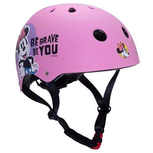 Fahrradhelm Minnie be You, Fahrrad, Skater, 52-56cm, ab ca. 6 Jahre, Inliner, Schutzhelm von Seven Polska