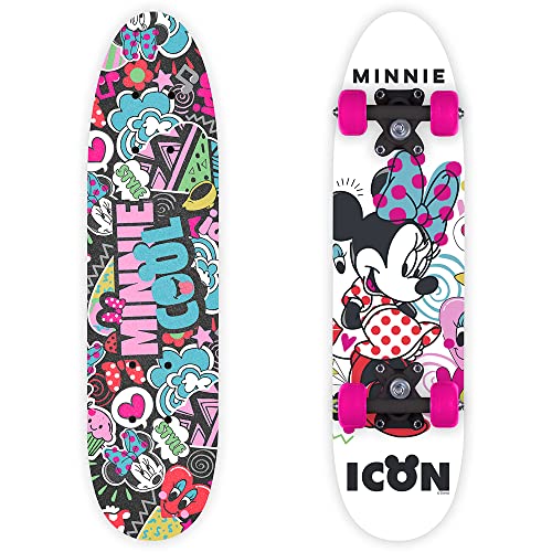 Seven Polska (Holz) Skateboard Minnie Mouse 61x15x8/10cm (9935) bunt Einheitsgröße von Seven Polska