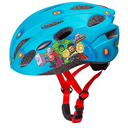 Seven Polska Unisex Jugend Avengers-Jungen Fahrradhelm, Mehrfarbig, Einheitsgröße von Seven Polska