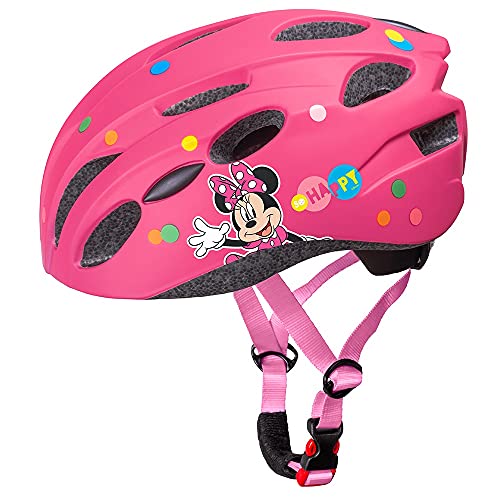 Seven Polska Unisex Jugend Minnie Mouse Fahrradhelm, Mehrfarbig, Einheitsgröße von Seven Polska