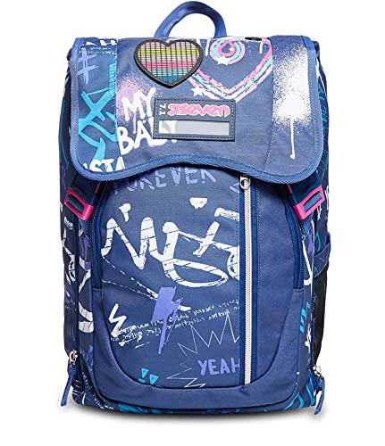 Rucksack SDOPP.NEW SEVEN ROCK ON GIRL.5D5, Twilight Blue, Taglia unica, Casual von Seven